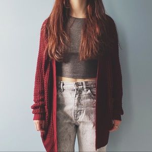 TOBI Belgian knit cardigan